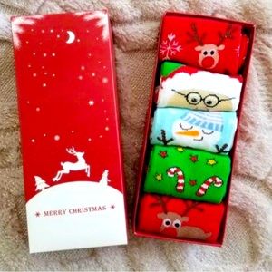 Christmas socks stocking stuffer gift white elephant